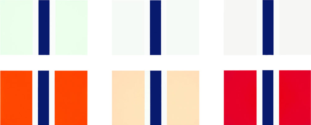 Pale Flags. Blushing Flags