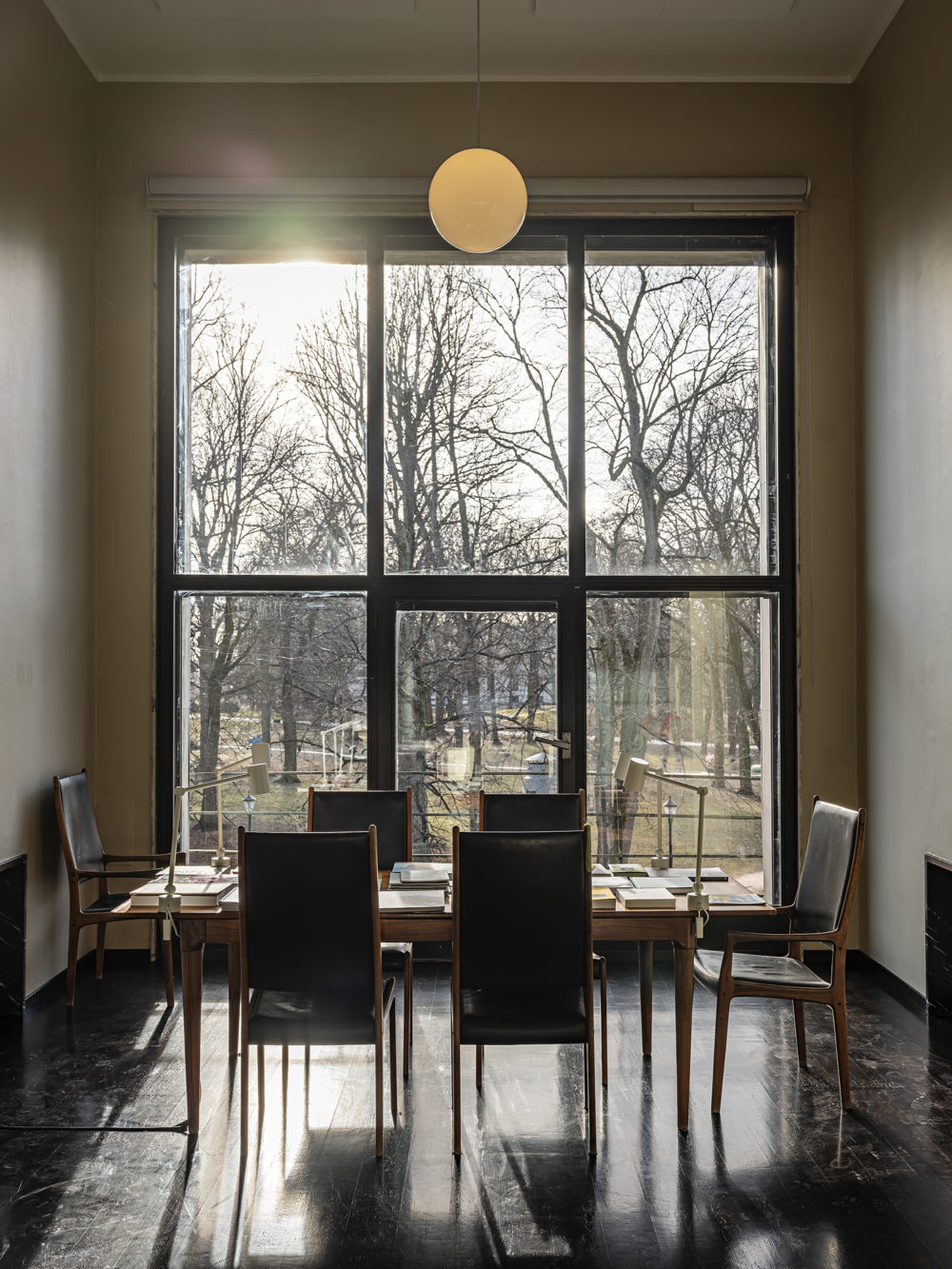 Stempel, reading room